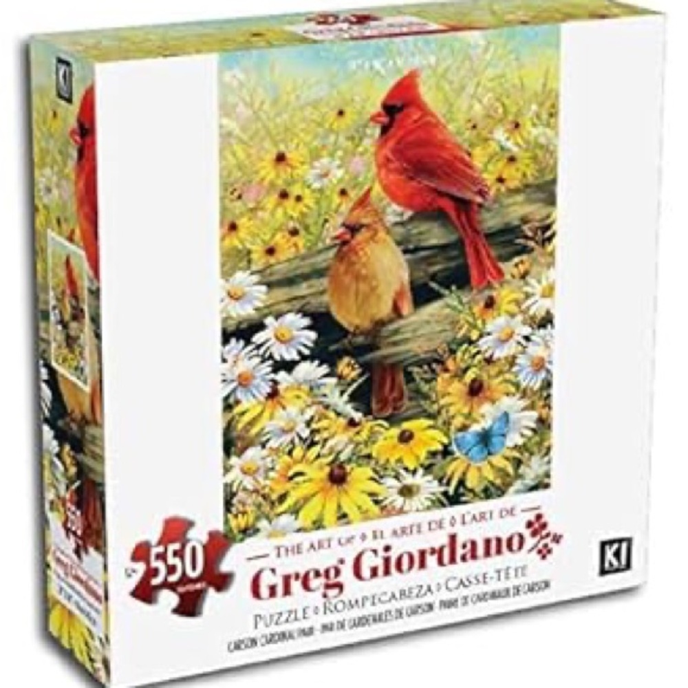 Cardinal Puzzle - 550 Pieces
